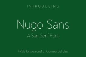Nugo Sans字体